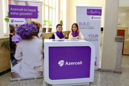 Azercell Karyera Sərgisində iştirak etdi- 