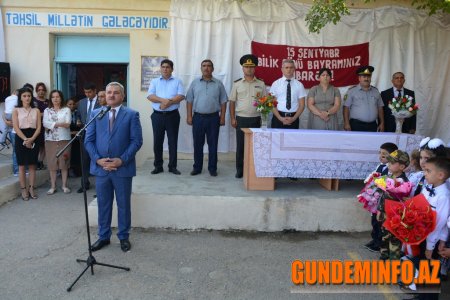 Tərtərdə “15 sentyabr Bilik-günü” qeyd olundu - 