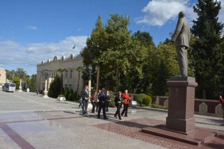 Tərtərdə “Heydər Əliyev irsinin öyrənilməsi, təbliği və tədqiqində Heydər Əliyev Mərkəzlərinin rolu” tədbiri 