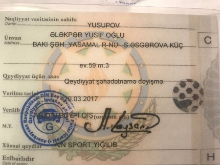 Ermənidən tüninq sənədi alan azərbaycanlı sürücü Bakıda saxlanıldı- 