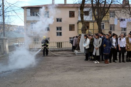 Daşkəsəndə ümumdünya mülki müdafiə günü tədbiri - 