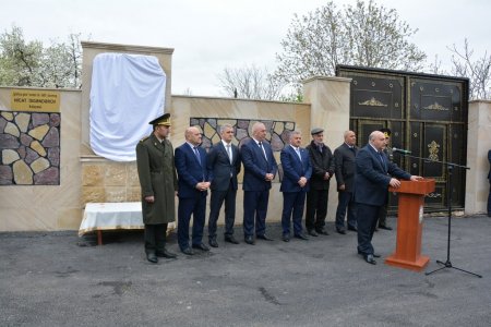 Tərtər şəhərində şəhid Nicat İsgəndərovun adını daşıyan küçənin açılışı olub