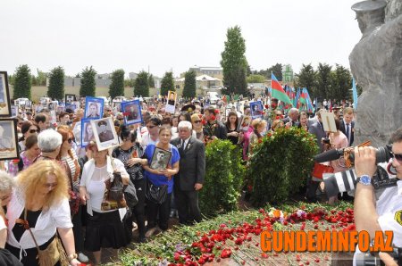 Nərimanov rayonunda faşizm üzərində Qələbənin 73-c ildönümü qeyd edilib