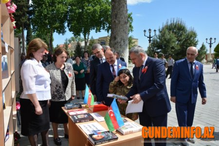 Tərtərdə Ulu öndər Heydər Əliyevin anadan olmasının 95-ci ildönümü qey edilib 