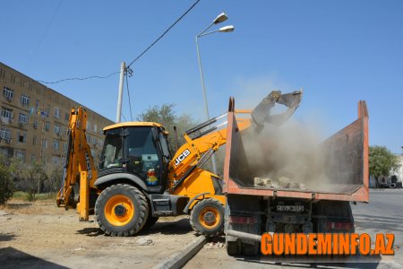 Qaradağda quruculuq abadlıq işləri davam etdirilir - 