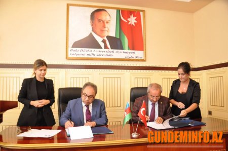 BDU ilə Van Yüzüncü Yıl Universiteti memorandum imzalayıb - 