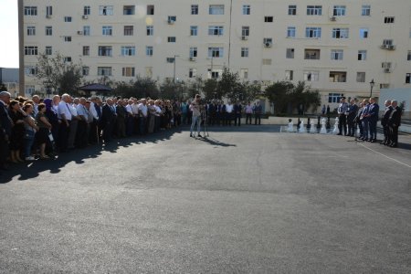 Lökbatanda salınmış abad məhəllədə əhali ilə görüş  -