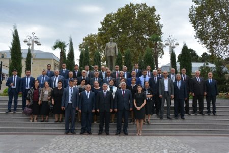 Tərtərdə Beynəlxalq Müəllimlər Günü münasibəti ilə tədbir keçirildi - 