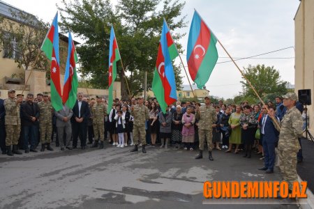 Ədalət Paşayevin adını daşıyan küçədə onun baralyefinin açılışı oldu - 