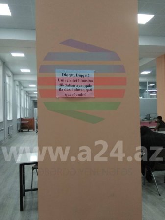 Azərbaycanda bu universitetdə qəribə qadağa -   