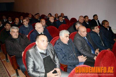 Daşkəsəndə Fövqəladə Hallar Nazirliyinin Gəncə Regional Mərkəzi müşavirə keçirib - 