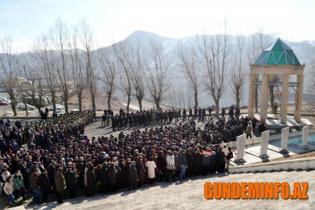 Daşkəsəndə Xocalı soyqırımının 27-ci ildönümü dərin hüznlə yad edilib 