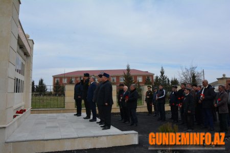 Tərtərdə şəhid Zülfüqar Qasımovun 25 illik anım günü keçirildi - 