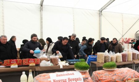 Nizami rayonunda növbəti Novruz yarmarkaları fəaliyyətə başlayıb