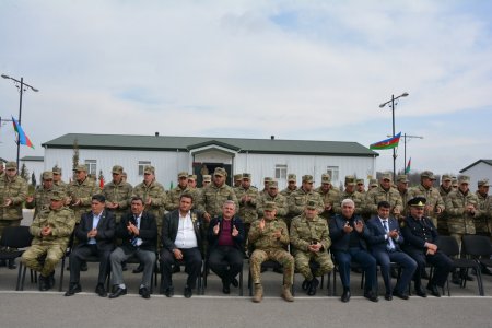 Hərbi hissələrdə “Açıq qapı günü” keçirilib