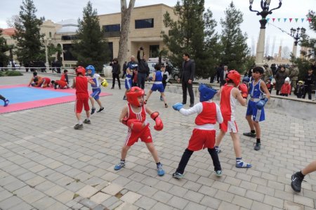 Tərtər şəhərinin mərkəzi meydanında ümumrayon bayram şənliyi keçirilib