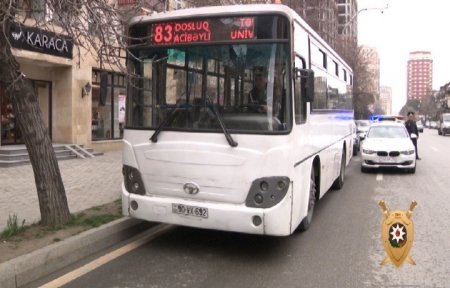 Bakıda sərnişinləri sərxoş halda daşıyan avtobus sürücüsü saxlanılıb - 