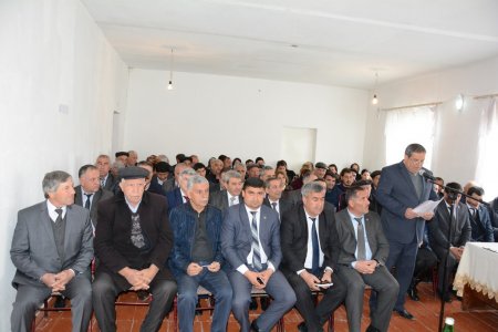 Xoruzlu kəndində səyyar qəbul-görüş keçirildi