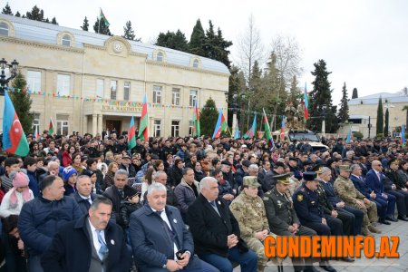 Tərtərdə “Aprel döyüşləri gücümüzün və birliyimizin tərənnümüdür” tədbiri 