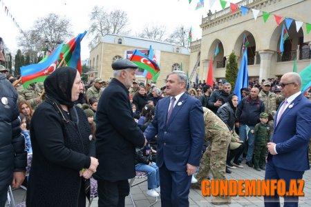 Tərtərdə “Aprel döyüşləri gücümüzün və birliyimizin tərənnümüdür” tədbiri 