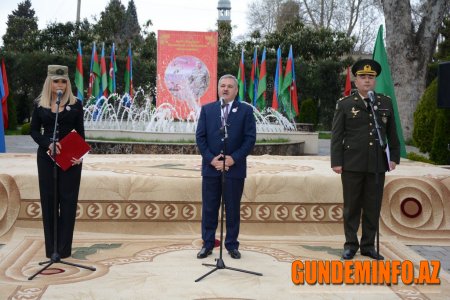 Tərtərdə “Aprel döyüşləri gücümüzün və birliyimizin tərənnümüdür” tədbiri 