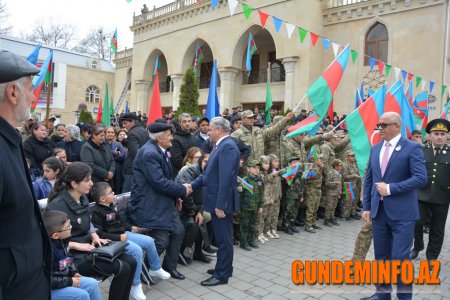 Tərtərdə “Aprel döyüşləri gücümüzün və birliyimizin tərənnümüdür” tədbiri 