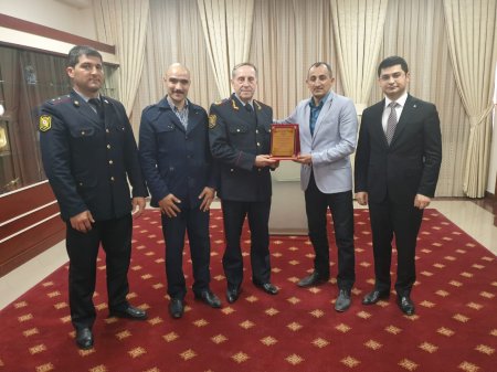 Alpaqut Federasiyasının rəhbərliyi Polis Akademiyasının rəisi general-moyor Nazim Əliyevlə görüşüb