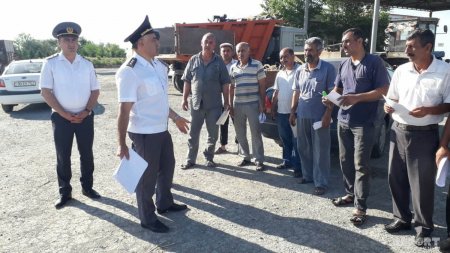 Kürdəmirdə kənd təsərrüfatı texnikalarına qarşı reyd keçirilib - 