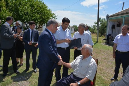 Növbəti səyyar qəbul-görüş İsmayılbəyli kəndində oldu - 