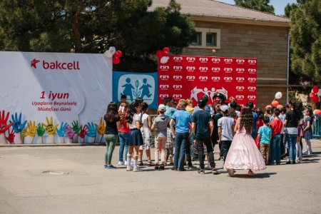 “Bakcell “1 iyun”u uşaqlarla birgə qeyd etdi - 