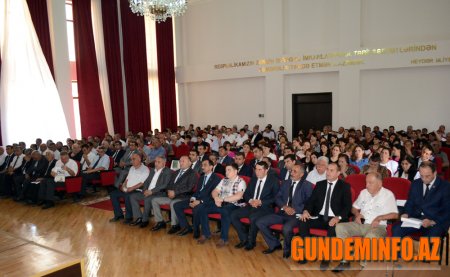 Daşkəsəndə Qarabağ müharibəsi veteranları, əlilləri və şəhid ailələri ilə görüş - 