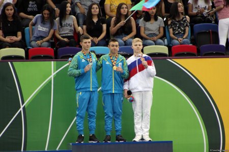 Ukraynalı gimnast EYOF Bakı 2019-da qızıl medal qazandı -