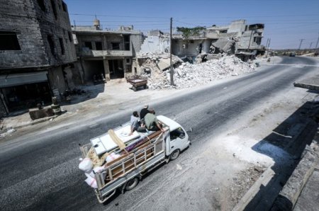 Rus ordusu İdlibi bombaladı - 