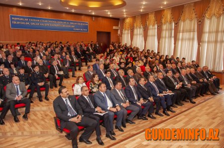 Nəarimanovda ilin yekunlarına dair yigincaq - 