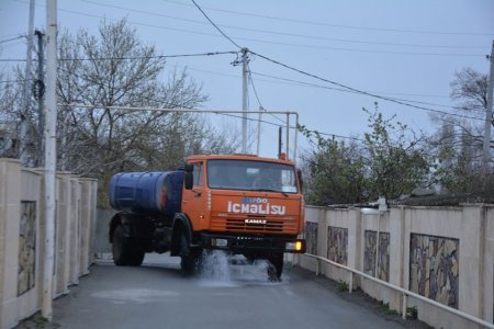 Tərtər rayonunda mütamadi olaraq dezinfeksiya işləri aparılır - 