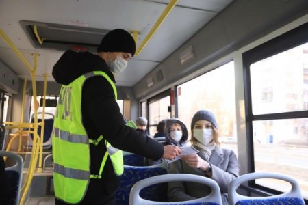 Maskasız sərnişinlər avtobusa buraxılmayacaq - 