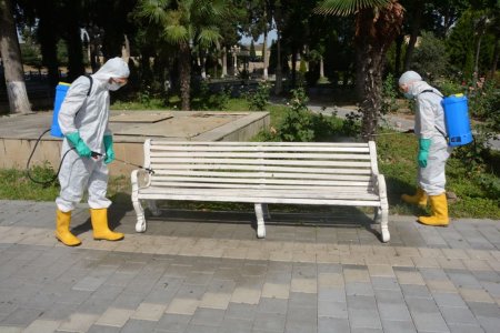 Tərtər rayonunda dezinfeksiya işləri davam etdirilir