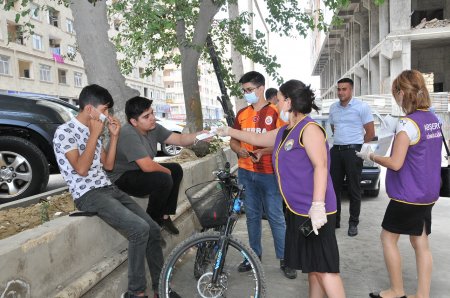 Abşeronda koronavirus əleyhinə geniş təbliğat işləri aparıldı