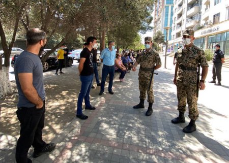 Sumqayıtda karantin qaydalarını pozan doqquz nəfər həbs edildi - 