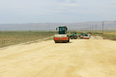 Yeni pullu yolun bir hissəsinin tikintisi yekunlaşır