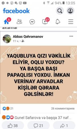 Tofiq Yaqublunun ailəsini təhqir edən aktyordan yeni 