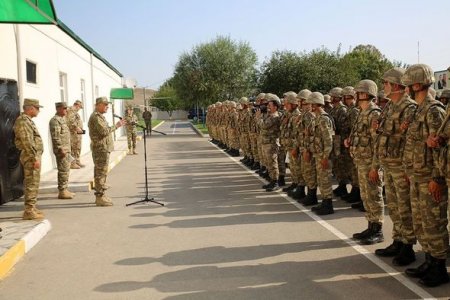 Baş Prokuror və Hərbi Prokuror cəbhəboyu zonada yerləşən hərbi hissələrdə olublar - 