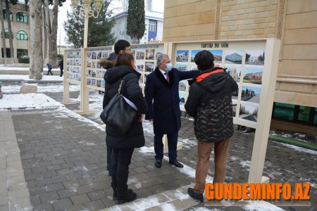 Yaponiya səfirliyinin nümayəndələri  Tərtərdə erməni vandalizminin törətdiyi vəhşiliklərlə tanış olub 