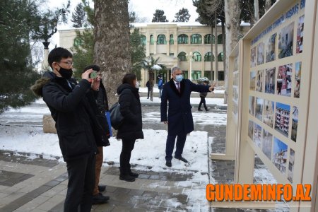 Yaponiya səfirliyinin nümayəndələri  Tərtərdə erməni vandalizminin törətdiyi vəhşiliklərlə tanış olub 