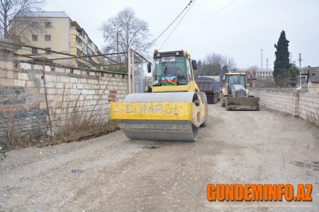 Tərtərdə abadlıq-quruculuq işləri davam etdirilir