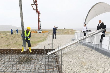 Abşeron rayonunda Palçıq Vulkanları Turizm Kompleksinin təməli qoyulub