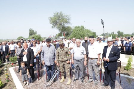 Şəhid Elgiz Abbaslının doğum günündə  "Şəhidlər Unudulmur" abidə kompleksinin açılış mərasimi olub