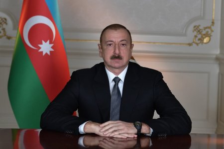 Prezident İlham Əliyev Ağdam Sənaye Parkının təməlqoyma mərasimində iştirak edib