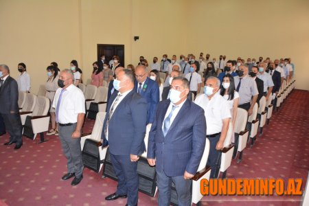 Tərtərdə 23 iyun-Dövlət Qulluqçularının peşə bayramı günü münasibəti ilə tədbir keçirilib