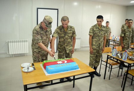 Ağdamda yeni hərbi hissənin açılışı olub - 